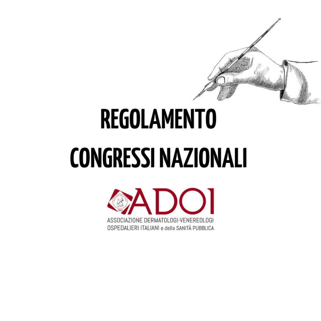 REGOLAMENTO CONGRESSI NAZIONALI